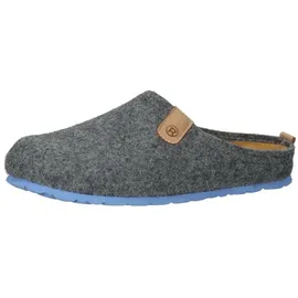 ROHDE Herren Pantoffel Wollfilz Hausschuh Wechselfußbett Napoli-H 6900, Größe:40 EU