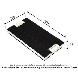 Siemens LZ45501 Aktivkohlefilter
