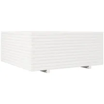 vidaXL Pflanzkübel 110 x 110 x 49,5 cm Weiß