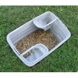 Kerbl Kaninchenheim Bunny Base (Zubehör, Wanne für Bunny Base, mit zwei Auf-/ Abgängen, L x B x H 58 x 38,5 x 28,5 cm)