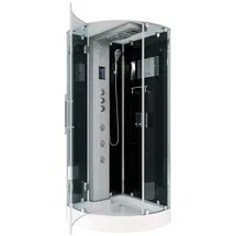 AcquaVapore D37-13L3 Dusche Dampfdusche Duschtempel Duschkabine -Th. 90x90 OHNE 2K Scheiben Versiegelung