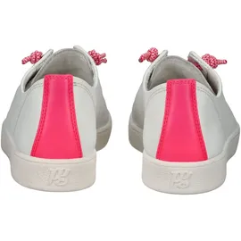 Paul Green Sneaker Low Weiß/Pink Damen 40