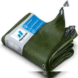 Floordirekt Abdeckplane 6 x 8 m Grün