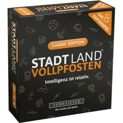 Denkriesen, Stadt Land Vollpfosten® Das Kartenspiel, Classic E, SL3001