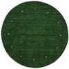 Wollteppich »Gabbeh Uni«, rund, grün