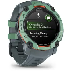 Garmin Instinct 3 AMOLED, 3,3 cm (1.3"), AMOLED, Touchscreen, 4 GB, GPS, 59 g