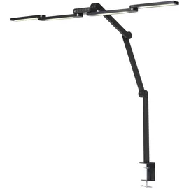Renkforce RF-6332582 LED-Klemmleuchte Schwarz