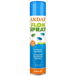 ARDAP® Repell Flohspray 400ml - zur Abwehr von Flöhen im Haushalt, Tierhaltung & Gewerbe