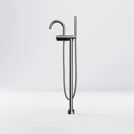 Steinberg Serie 100 Wannenarmatur Brushed Gun Metal