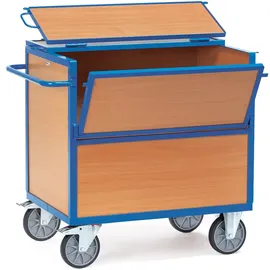 FETRA Holzkastenwagen 2852 - Tragkraft 600kg TPE-Reifen