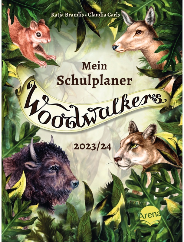 Woodwalkers. Mein Schulplaner (2023/24) - Katja Brandis  Gebunden