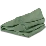 POKAR Bezüge für Palettenkissen, Größe:Set Sitzkissen 120x80 + Rückenkissen 120x40, Farbe:Grün - Grün