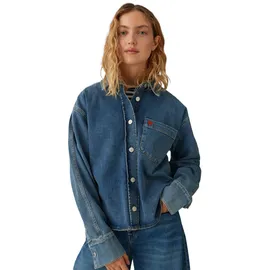 Opus Bluse Falentine Blau 38