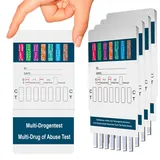 BMUT 10in1 Multi Drogentest Urintest – 10 Drogenarten Teststreifen 5 St