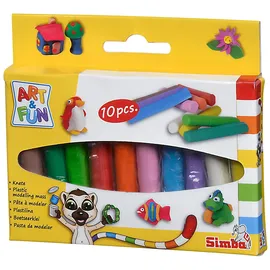 Simba Art & Fun Knete 10 Knetstangen