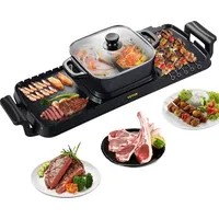 Vevor 2in1 BBQ Hot Pot und Elektrogrill VV-HP-F-2200