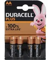 DURACELL® PLUS Piles 4 pc(s)