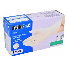 Franz Mensch Hygostar Grip, weiß, puderfrei, Größe S