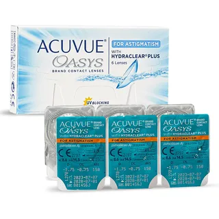 Acuvue Johnson – Johnson Acuvue Oasys for Astigmatism 6 Linsen