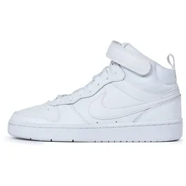 Nike Court Borough Mid 2 Sneaker Kinder white/white-white 37.5