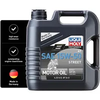 LIQUI MOLY Motorbike 4T 1689 15W-50 4,0 l