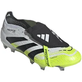 adidas Predator Elite FG Herren Cloud White/Core Black/Lucid Lemon 45 1/3