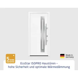 EcoStar Haustür ISOPRO IP 780S verkehrsweiß 110 x 210 cm