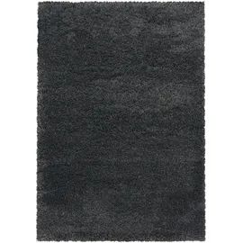 Ayyildiz Fluffy 3500 Hochflorteppich 80 x 150 cm grau