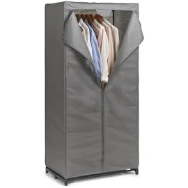 Zeller Textil-Schrank 75 x 50 x 160 cm Grau