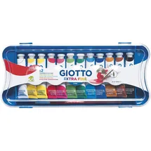 giotto-fila Temperafarbe 12 28 x 12 x 2,5 cm Mehrfarbig