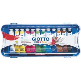 giotto-fila Temperafarbe 12 28 x 12 x 2,5 cm Mehrfarbig