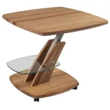 58 aufm Kessel FUNKTIONSTISCH Castalia höhenverstellbar 70x70x47 Massivholz Kernbuche | Gr.: onesize