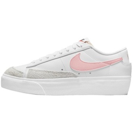 Nike Blazer Low Platform Damen white/summit white/black/pink glaze 41