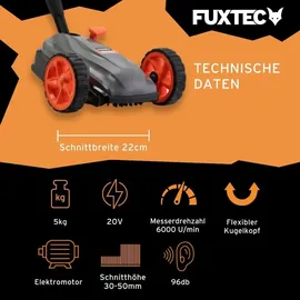 FUXTEC FX-E1RMEH20 inkl. 2 x 2,0 Ah