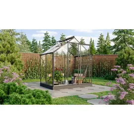 Vitavia Triton 2500 Alu schwarz ESG 3 mm 2,5 m2 inkl. Stahlfundament