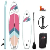 F2 Marken Stand Up Paddle Board Ocean Damen SUP 11'5 350cm + Basic Zubehör Paket