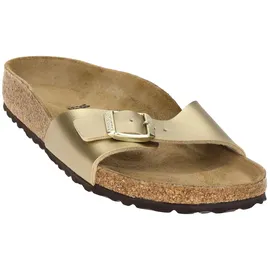 Birkenstock Madrid Birko-Flor schmal gold 43