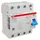 ABB Stotz S&J FI-Schutzschalter TypB 4P 63A,30mA,3kA,4TE F204B-63/0,03-4TE