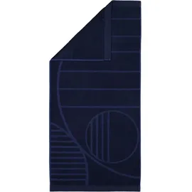 Möve Autumn Delights Handtuch 50 x 100 cm blau