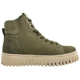 TAMARIS Damen Stiefelette Leder Wechselfußbett; OLIVE, EU
