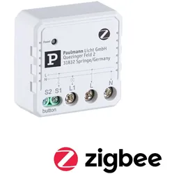 Paulmann Unterputzaktor Smart Home Zigbee 3.0 Weiß für Steckdosen und Schalter