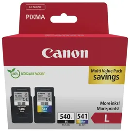 Canon PG-540L schwarz + CL-541XL CMYB