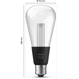 Philips LED-Lampe 929003151501 7W E27 warmweiß 1 St.