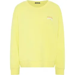 CHIEMSEE Damen Sweatshirt Sweatshirt, LEMON VERBEN, S