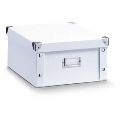 Aufbewahrungsbox ZELLER PRESENT, weiß, Pappe, Aufbewahrungsboxen, Breite 31 cm (2 Stck.)