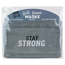 la vida Baumwollmaske - Stay Strong