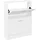 vidaXL Schuhschrank 59 x 17 x 81 cm weiß