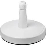 Doppler Schirmständer für: Großschirme bis Ø befüllbar mit Wasser, Sand oder Beton,weiß,