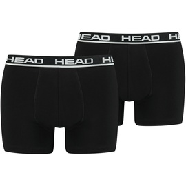 Head Basic Boxershort schwarz S 2er Pack