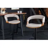 Riess-Ambiente Barhocker Manhattan 60 x 60 x 100 cm Beige